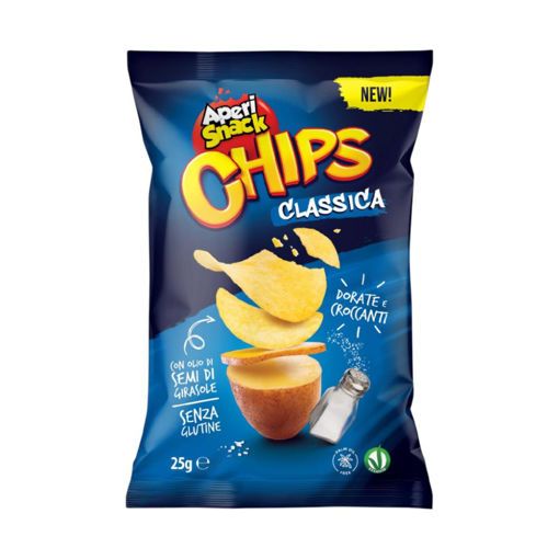 Picture of APERI SNACK CHIPS SALTED CLASSIC 25G